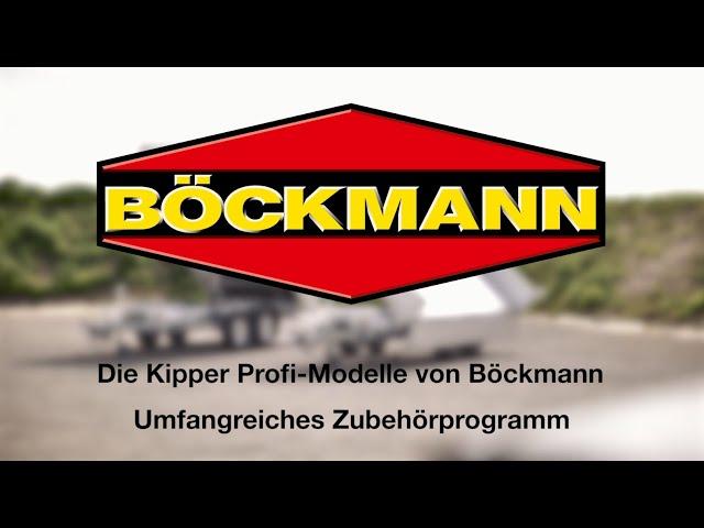 Böckmann Kippanhänger Profi-Modelle: Umfangreiches Zubehörprogramm