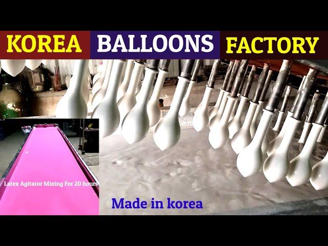 Made in Korea Balloons | How Balloons Are Made | South Korea Baloons Factory | How It's Made Baloons