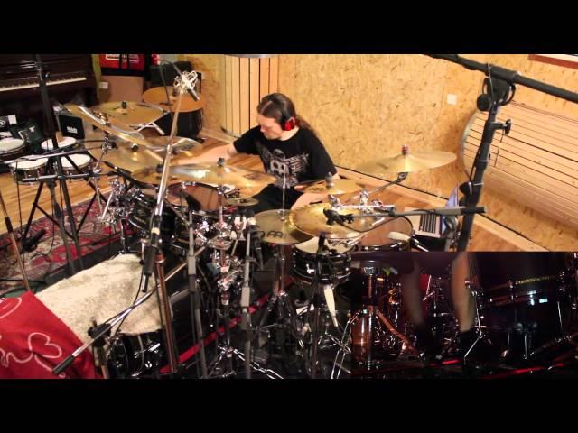 Peter Wildoer tracking drums for James LaBrie - Impermanent Resonance, February 2013_Episode 2