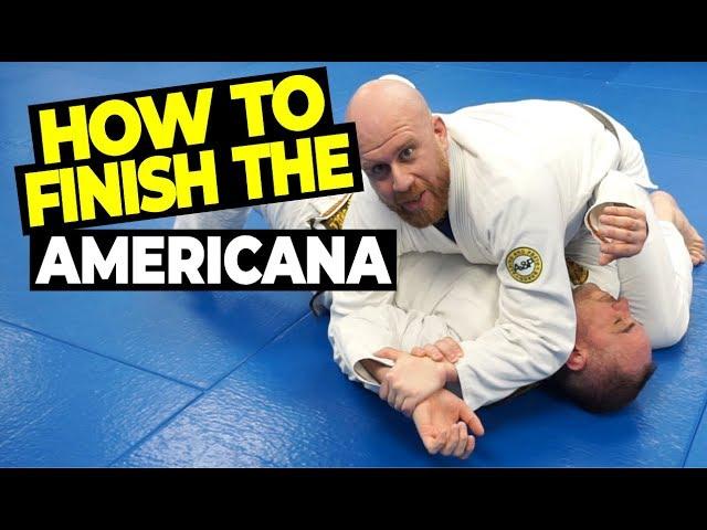 HOW TO DO THE AMERICANA SUBMISSION From Side Control | Riccardo Baleia Ammendolia