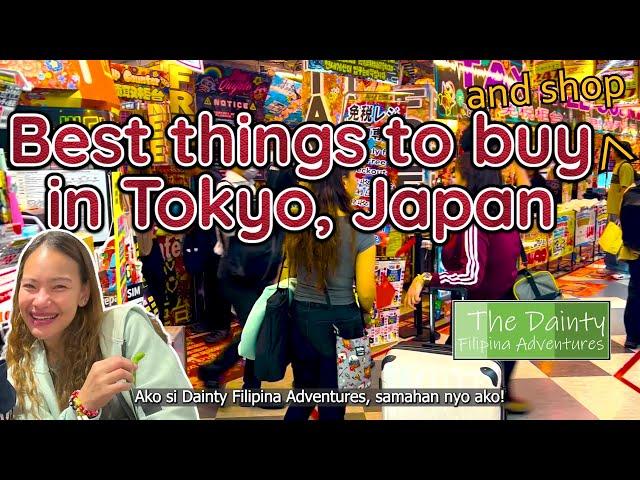 Best things to buy and shop in Tokyo, Japan!  | Tokyo, Japan | The Dainty Filipina Adventures