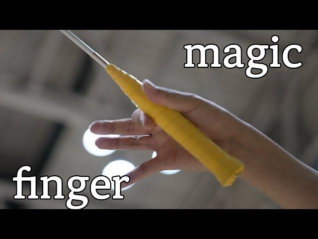 BADMINTON | Finger Magic "that easy?"