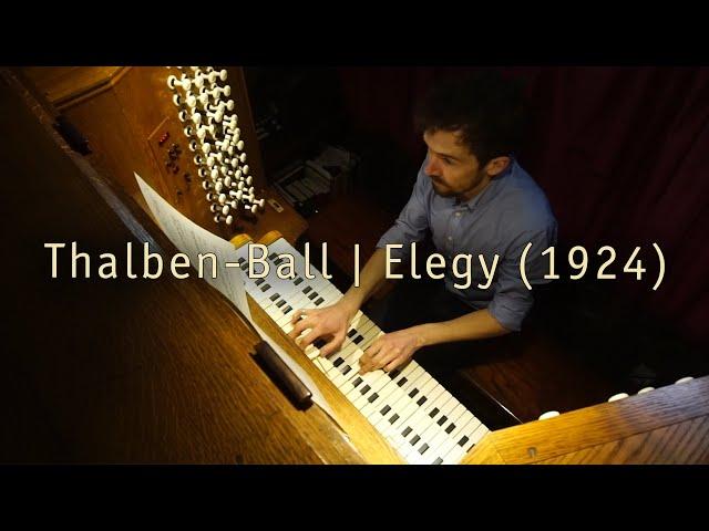 Thalben-Ball: Elegy (1924) | John Challenger, Salisbury Cathedral