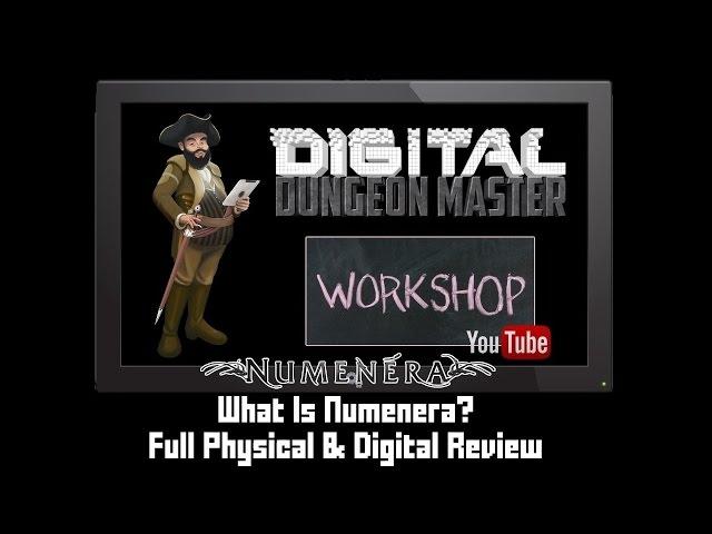 Digital Dungeon Master Workshop, Numenera Full Physical & Digital Review (UNEDITED)