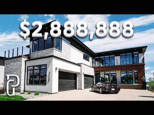 Inside a $2,888,888 Modern House in Edmonton Alberta Canada! | Propertygrams Mansion Tour