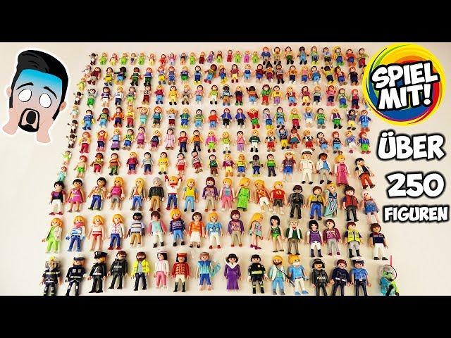 UNSERE PLAYMOBIL SAMMLUNG! Über 250 Figuren! Kaan zeigt alles! Familie Vogel + Playmobil City