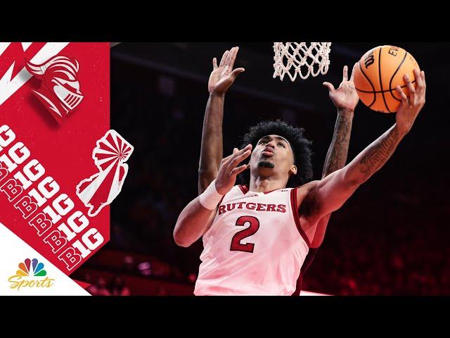 Dylan Harper highlights from Rutgers’ win vs. Merrimack | Big Ten on NBC