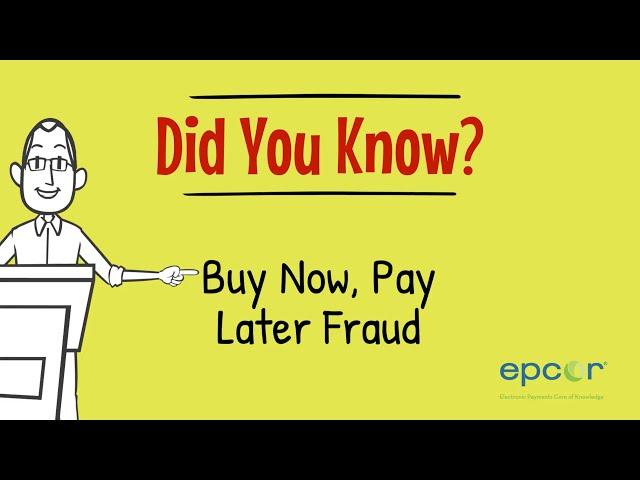 Buy Now, Pay Later Fraud