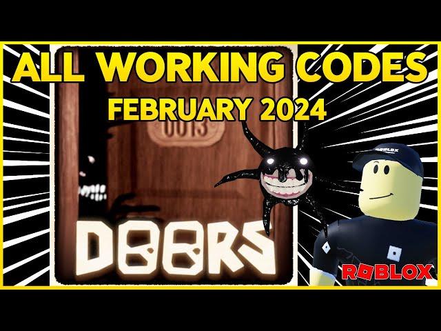  ALL WORKING CODES for ️DOORS ️February 2024 ️ Codes for Roblox TV