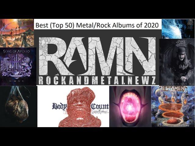 Best (Top) 50 Metal/Rock Albums of 2020 Voted by RockandMetalNewz