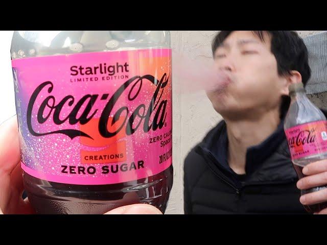 Coca Cola's New Starlight Flavor Taste Test