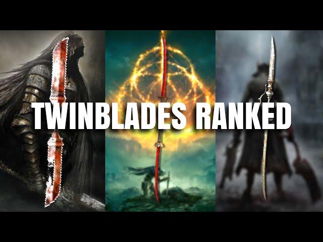 All 13 Soulsborne Twinblades Ranked! + Elden Ring #fromsoftware