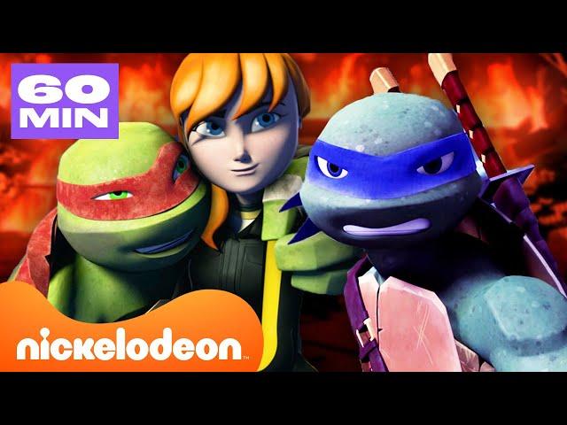 سلاحف النينجا المراهقة | ستون دقيقة من اللحظات المثيرة مع سلاحف النينجا | Nickelodeon Arabia