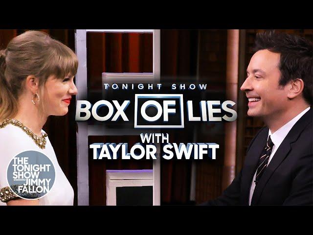 Box of Lies with Taylor Swift | The Tonight Show Starring Jimmy Fallon