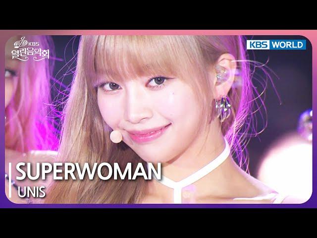 SUPERWOMAN - UNIS [Open Concert : EP.1480] | KBS KOREA 240526