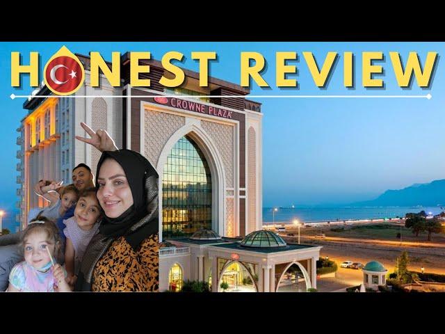 Honest Review: Crowne Plaza Antalya Turkiye an IHG Hotel Travel Vlog