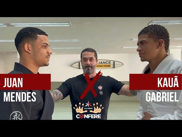 BJJ STARS CONFERE #175 - JUAN MENDES X KAUÃ GABRIEL