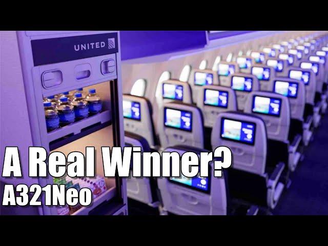 Did United get EVEN BETTER? A321Neo Economy Review