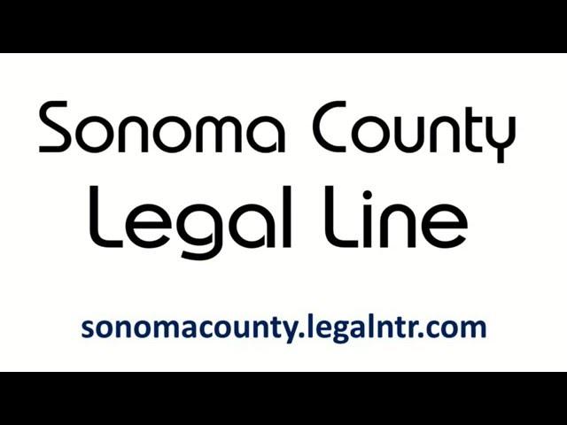 Sonoma County Legal Line