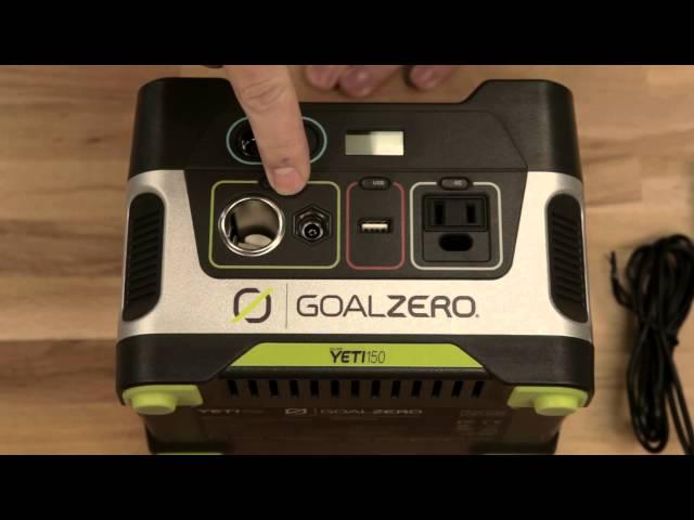 Unboxing The GoalZero Yeti 150 Solar Generator