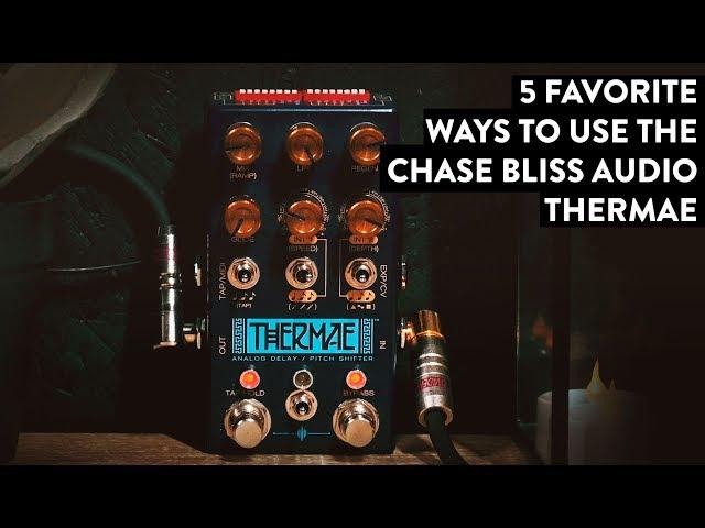 Chase Bliss Audio Thermae Analog Delay/Pitch Shifter Demo