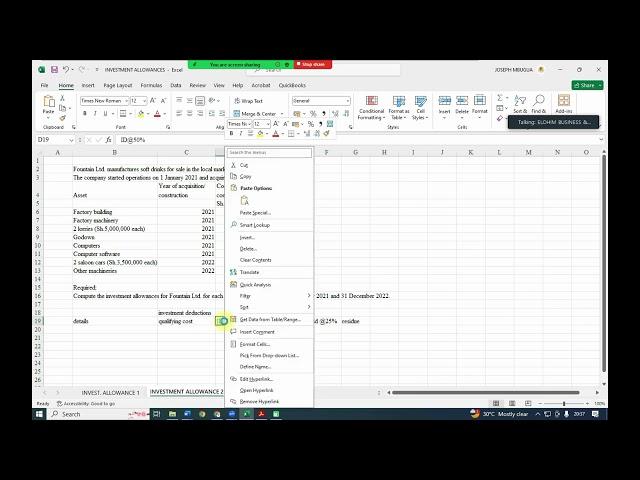 Business Data Analytics(BDA)-investment allowances including dec2023 q25