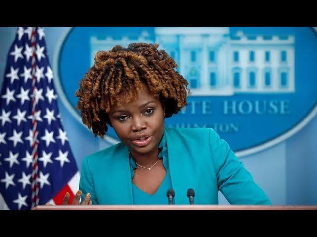 White House briefing with Karine Jean-Pierre