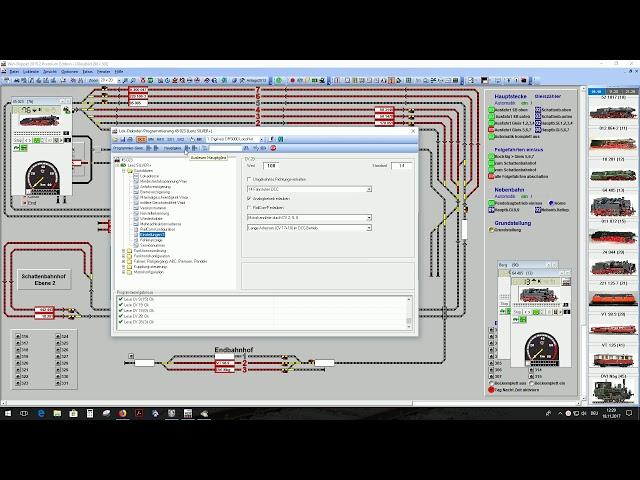 Auslesen Railcom Lenz