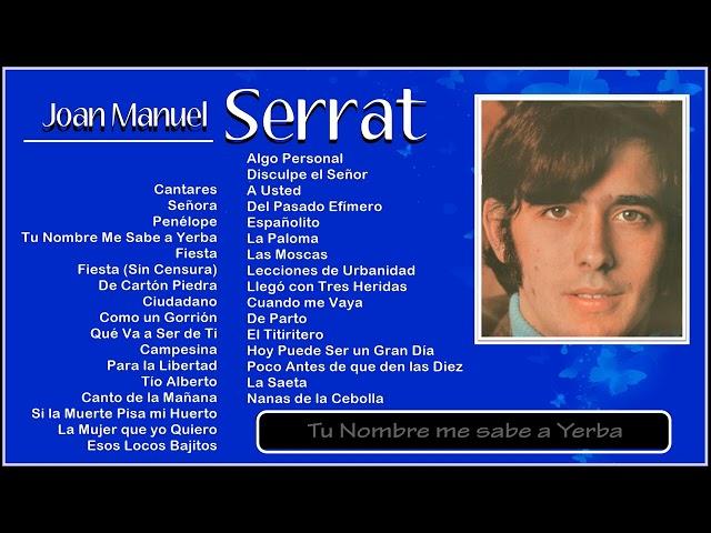 LO MEJOR DE JOAN MANUEL SERRAT