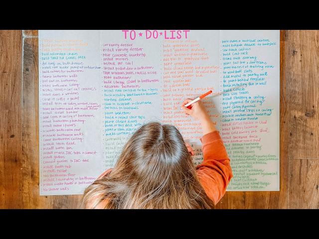 Creating the World's LONGEST To Do List & Trying To Finish It