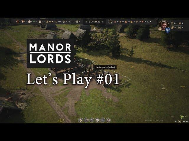 Manor Lords #01: ein Dorf entsteht