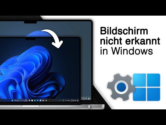 Zweiter Bildschirm wird nicht erkannt in Windows 10/11! [Lösung]