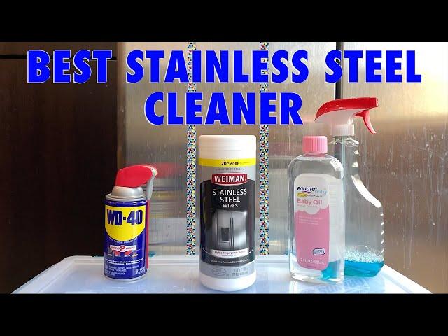 How to: Clean: Best Stainless Steel Appliances Cleaner