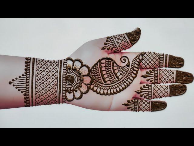 Easy mehndi design for front hand| simple mehndi design| hatheli ki mehandi| stylish mehndi designs