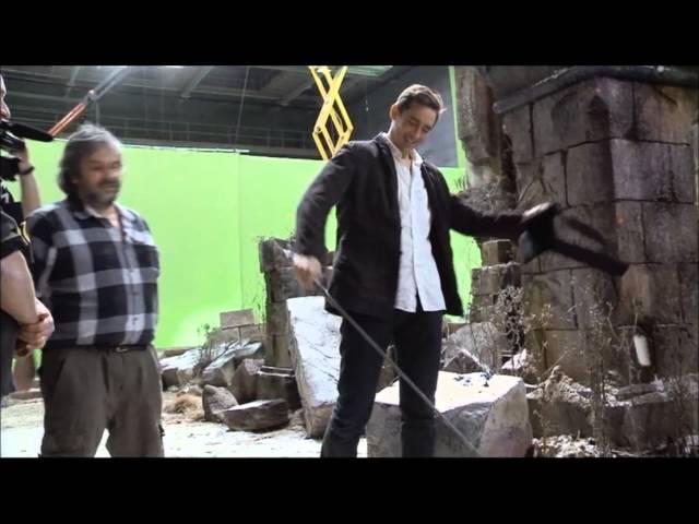 LEE PACE/THRANDUIL - Hobbit BTS (End of Principal Photography)