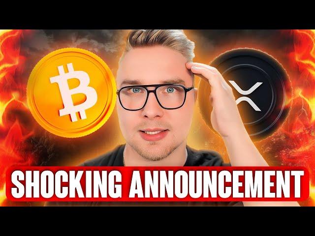 XRP & BITCOIN SHOCKING NEWS & AMAZING ANNOUNCEMENT!