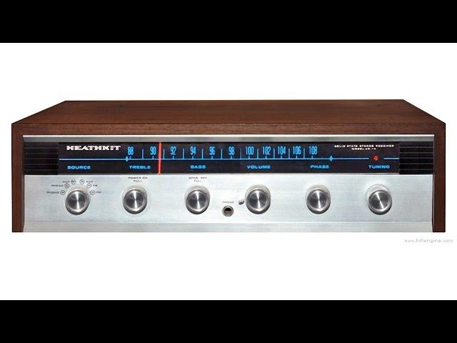 Vintage Heathkit AR-14 solid-state stereo receiver