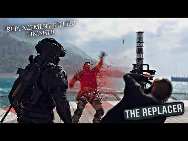 “Replacement Killer” Finishing Move Showcase - The Replacer Operator Bundle - Black Ops 6 Season 1