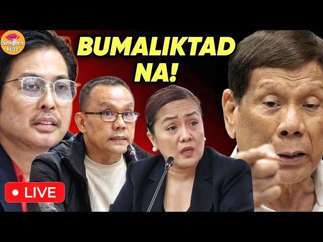 EDILBERTO LEONARDO BUMALIKTAD NA! INILAGLAG NA SI DUTERTE!