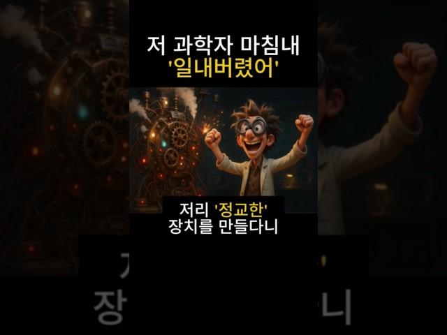 과학자가 마침내 일내버렸어! 저렇게 정교한 장치를 만들다니 #elaborate