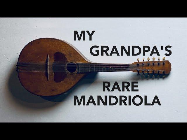 This rare 12-string mandriola sounds gorgeous as a FREE sample library