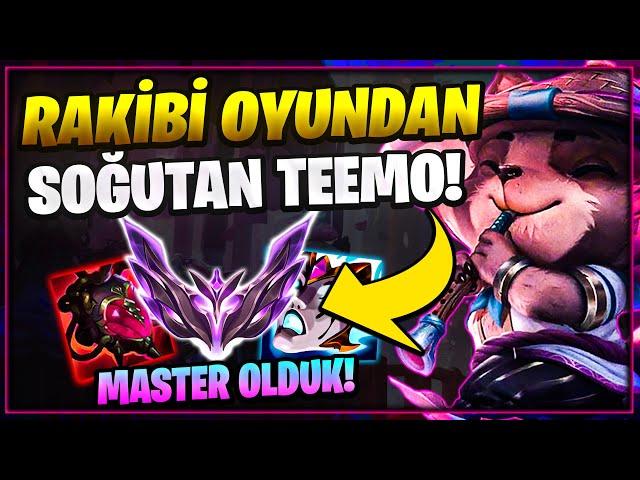 Teemo'nun En KOLAY Eşleşmesi! Rakibin MENTALİNİ Patlatarak Master Oluyoruz!