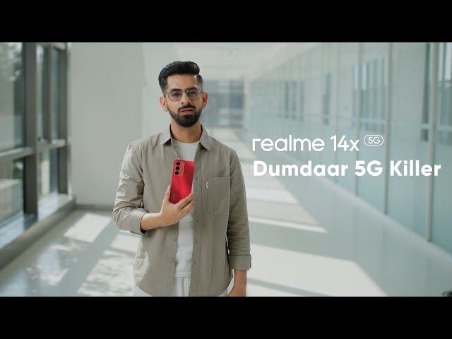 Waterproof, Powerful, Dumdaar – The Game-Changer is Here | #realme14x5G