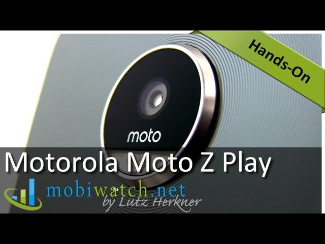 Motorola Moto Z Play: Test Results, Comparison & Game-Check | Hands-on Review