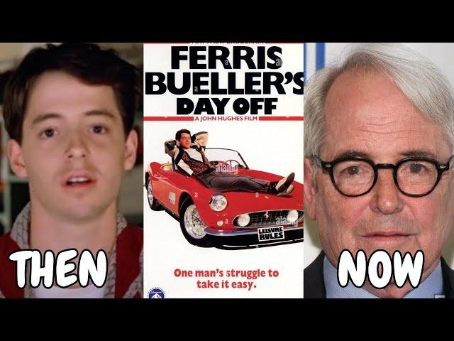 Ferris Bueller's Day Off (1986 vs 2023) Cast: Then and Now [37 Years After]