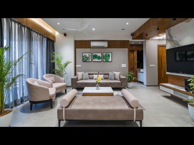 3 BHK Loft Garden Design By Parisar Studio #livingroom