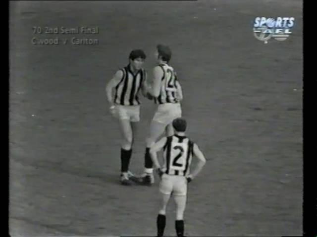 Carlton versus Collingwood VFL 1970 Second Semi Final 4th Quarter