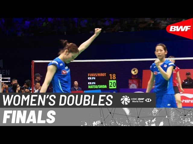 LI-NING China Masters 2023 | Fukushima/Hirota (JPN) [4] vs. Matsuyama/Shida (JPN) [5] | F