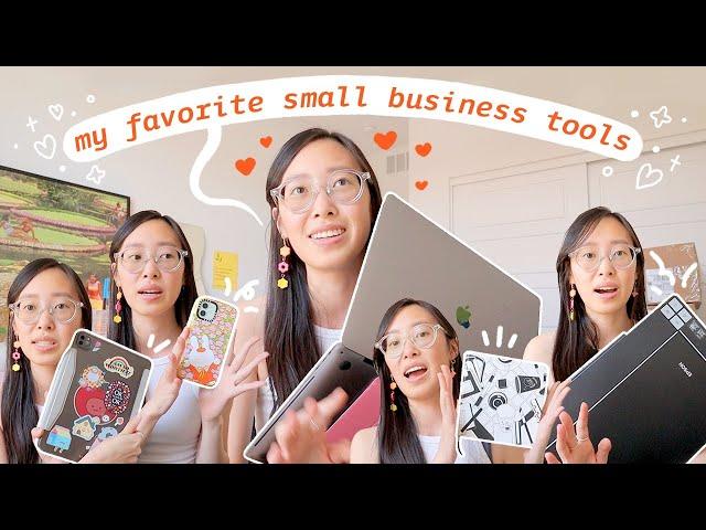 FAVORITE SMALL BUSINESS TOOLS that make my life easier  Tech, Programs, Websites, & more!