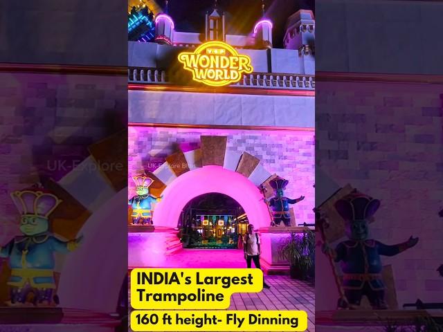 160ft ht Fly Dining | India'slargest Trapoline | VGP WONDER WORLD  #ukexplorebites ‎@VGPWonderWorld 